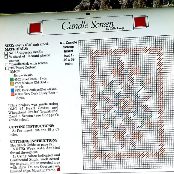 Plastic Canvas 1991 Calendar The Needlecraft Shop 12 Projects 28 Pages Vtg - Picture 3 of 16